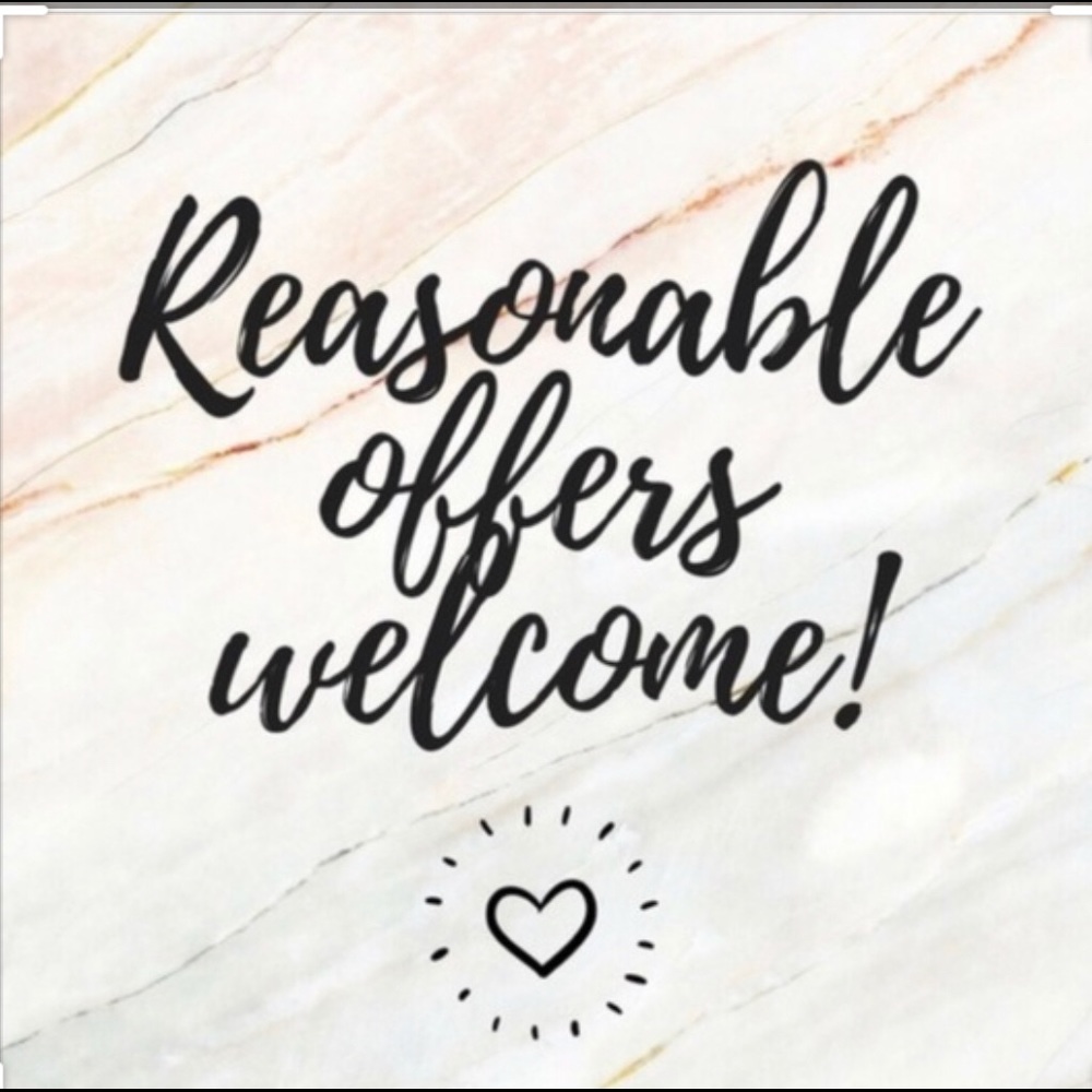 Reasonable offers always welcome 🙂